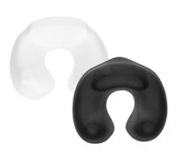 SEWACC Plateau de Permanente Nuque Bicolore Noir et Blanc Plateau de Coloration pour Salon de Coiffure Récipient pour Lavage de Cheveux Accessoire Professionnel pour Coiffage