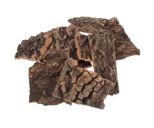 SEWACC Plateforme Et Grotte en Écorce Lot de 10 Pièces Naturelles pour Terrarium De Reptiles, Décoration D'enclos Surface Antitache pour Tortues Et Serpents