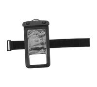 SEWACC Pochette Étanche Téléphone Portable avec Brassard Flottant Protection Sable pour Natation Plage Kayak Surf et Activités Aquatiques Compatible Noir Classique