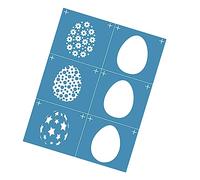 SEWACC Pochoir Sérigraphie Réutilisable Adhésif pour DIY Shirt et Maille Lavable Flexible Transfert Créatif pour Peinture Murale et Décoration Textile