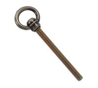 SEWACC Poignée Anneau Vintage en Bronze 8x50 Mm pour Meuble, Poignée de Tiroir Circulaire en Métal Ancien, Bouton Annulaire pour Commode, Placard et Table de Chevet, Quincaillerie Rétro