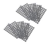 SEWACC Points de Repère de Référence du Scanner en Film Réfléchissant Pet pour Numérisation 3D Précise, 12 Feuilles Légères pour Identification Rapide Lors de Projets Personnels