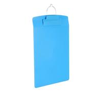 SEWACC Porte-documents A4 Bleu 33,6x22,1 Cm en Plastique Antidérapant pour Infirmières, Presse-papiers pour Dossiers Médicaux, Bloc-notes de Travail Portable, Accessoire Bureau et École