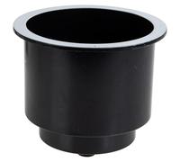 SEWACC Porte-gobelet en Abs Noir pour Bateau et Yacht, Support Multifonctionnel pour Tasse et Bouteille, Compatible Plupart des Bateaux, Accessoire Kayak Pratique Réutilisable
