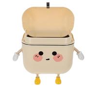 SEWACC Poubelle Suspendue Murale 9L avec Couvercle Étanche Plastique Résistant à L’Eau Poubelle Cuisine et Salle de Bain Compacte pour Espace Étroit pour Camping-Car et Placard