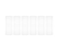 SEWACC Présentoir pour Nail Art Transparent 6 Pièces 50 Emplacements pour Capsules D’Ongles en Plastique Rigide Planche D’Entraînement Manucure Professionnelle pour Formation et