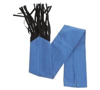 SEWACC Protection de Queue de Cheval Bleu en Tissu Non Tissé Souple, Résistant et Réutilisable, Élastique Ajustable, Pochette Multifonction pour Chevaux et Bovins, Anti-Mouches