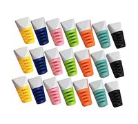 SEWACC Protections de Câble USB Universelles 50 Pièces pour Chargeurs et Données, Multi-Couleurs, Gaine Flexible en Abs et PVC, Anti-Rupture, Protection Câble Chargeur Couleur Aléatoire