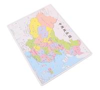 SEWACC Puzzle Éducatif Carte Politique de Chine Cognitif pour Garçon Fille Puzzle Éducatif Géographique Interactif Cadeau Dapprentissage pour Garçons et Filles
