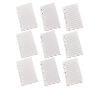 SEWACC Recharge de Papier pour Classeur 5 Trous M5 - Lot de 9 Carnets à Feuilles Mobiles - Compatible Agenda et Planificateur, Organisation Bureau et Études