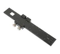 SEWACC Règle Coulissante pour Menuiserie Outil de Traçage avec Butée Trusquin de Mesure pour Ingénieurs et Bricolage