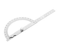 SEWACC Règle Dangle Acier Inoxydable avec Verrouillage Rapporteur Menuisier pour Mesure et Dessin Outil Compact pour Construction