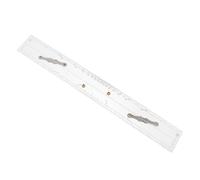 SEWACC Règle de Navigation Acrylique Transparent Instrument de Mesure pour Cartographie Nautique et Recherche Océanique Outil pour Capitaines et