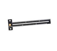 SEWACC Règle de Traçage T Aluminium Jauge de Marquage Précise pour Menuiserie Outil de Mesure et Polyvalent pour Tracer Lignes et Angles Droits