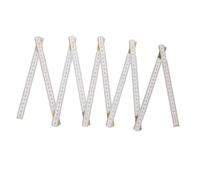 SEWACC Règle Pliante Segments Plastique Mesure Précise et Outil Polyvalent pour Menuiserie et Dessin