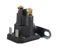 SEWACC Relais Solénoïde de Démarrage pour Tondeuse 12 V 200 A Noir | Pièce de Remplacement pour Tondeuse à Gazon, Plastique et Cuivre, Installation Facile, Forte Résistance aux Vibrations