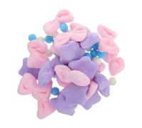 SEWACC Rideau de Porte à Franges DIY pour Chambre d'Garçon et Filles 9 Bandes 45 Pompons en Peluche Violets Décoration Suspendue 3D pour Fille Séparateur de Pièce sans Perçage