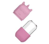 SEWACC Rouleau de Glace en Silicone Mini Licorne pour Visage Massage Froid Anti-Gonflement Soin Peau Sensible Accessoire de Beauté Portable et Réutilisable Couleur Rose