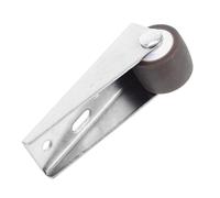 SEWACC Roulette pour Porte Coulissante Résistante et Silencieuse Roue Directionnelle Tpe pour Meuble Roulette Fixe Multifonctionnelle pour Étagères