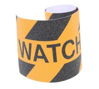 SEWACC Ruban Antidérapant Pour Escaliers Sécurité Watch Your Step pour Intérieur et Extérieur Installation Facile Résistance Au Glissement Durable