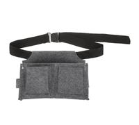 SEWACC Sacoche Ceinture Électricien Résistante Feutre Pochette Multifonction avec Poches pour Outils et Clous Organisateur Portable pour Chantier et Menuiserie et Durable
