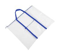 SEWACC Sacoche De Rangement pour Œuvres d'art 60x45 Cm en PVC Rigide avec Fermeture Éclair Lisse pour Portfolio Et Affiches, Pochette De Classement Pratique pour Artistes Et Dessinateurs