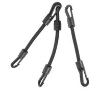 SEWACC Sangle Élastique à Crochet Multi-usage 3pcs en Pom et Corde en Caoutchouc, Facile à Ranger, pour Camping et Activités en Plein Air