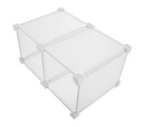 SEWACC Séparateur de Congélateur Plastique Solide 2 Compartiments 36x19x24 Cm pour Organisation Frigo Rangement la Cuisine Multifonctionnelle