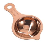 SEWACC Séparateur de Jaune et Blanc d'Œuf en Acier Inoxydable 304 Ustensile Cuisine pour Pâtisserie Design Compact et Léger Couleur Rose Doré Outil Pratique pour Séparation Rapide et