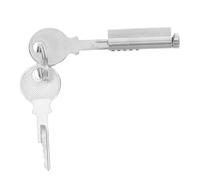 SEWACC Serrure à Clé pour Réfrigérateur 35 Mm Cylindre Robuste Antifroid avec 2 Clés, Verrou de Porte Vitrée pour Armoires Frigorifiques Commerciales, Protection Antivol et Remplacement