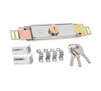 SEWACC Serrure Coulissante pour Porte et Rideau Métallique Verrou Effraction Robuste Installation Facile pour Portail et Hangar Design Moderne et Polyvalent