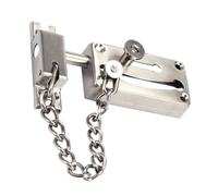 SEWACC Serrure de Chaîne de Porte Fer Verrou de Sécurité Anti-vol Facile à Installer pour Hôtel Appartement et Maison Protection Garçon Fille