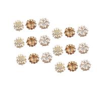 SEWACC Set de Accessoires Décoratifs Alliage avec Perles et Strass Broche DIY pour Épingles Cheveux et Tête Styles Mixtes pour Femmes