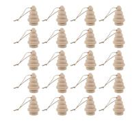 SEWACC Set de Décoration Sapin de Noël à Peindre pour Garçon Fille Ornements Suspendus avec Corde Jute Pré-percée Activité DIY Créative pour Fêtes de Fin Année
