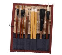 SEWACC Set de Pinceaux Calligraphie Chinoise Pinceaux à Pointe Fine pour et Peinture Stylo Encre Traditionnelle Art Supplies pour Débutants et Étudiants