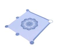 SEWACC Siphon De Sol Récupérateur De Cheveux Pour Douche Bain Filtre Anti-blocage Silicone Souple Couvercle De Drain Avec Ventouse Et Anneau De Suspension