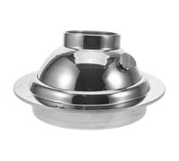 SEWACC Sortie de Ventilation Ronde Ajustable Acier Inoxydable Hotte Sphérique pour Cuisine Salle de Bain et Bureau Contrôle Flexible Du Flux Air et Protection Étendue les Fumées