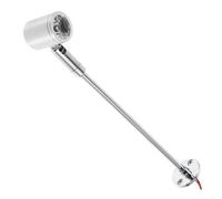 SEWACC Spot Led Sur Pied Pour Vitrine Bijoux, Éclairage Décoratif Naturel Blanc 4000k, 3w, Hauteur 215 Mm, Tête Réglable Antioxydante, Spot Domestique Mini Pour Ameublement Intérieur