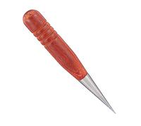 SEWACC Stylet de Décoration Café Acier Inoxydable avec Manche Bois Outil Professionnel pour Latte Art Facile à Nettoyer Adapté pour Maison Restaurant et Café