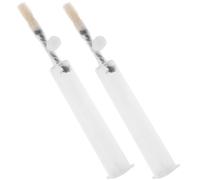 SEWACC Stylo Pollinisateur Manuel pour Légumes et Fruits Lot de 2 Tête en Poils Outil Léger et Solide pour Pollinisation de Jardin Pollinisateurs de Fleurs et Autopollinisation