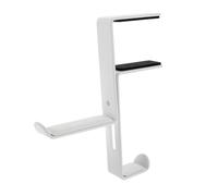 SEWACC Support Casque à Pince Réglable Acier Inoxydable Crochet Suspendu sans Perçage Antidérapant pour Bureau et Table