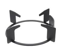 SEWACC Support De Cuisinière à Gaz Demi Coupe-vent En Métal Robuste Pour Ustensiles Cuisine, Compatible Feu Domestique, Usage Maison Et Restaurant,