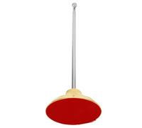 SEWACC Support de Drapeau de Bureau en Métal Mât Droit Réglable 3 Sections Socle Décoratif Résistant à l'usure pour Drapeaux de Table pour Salle de Réunion et Décoration Intérieure