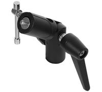 SEWACC Support de Flash Aluminium avec Double Monture Adaptateur Pied Lumière pour Trépied et Parapluie Photo Stable et Portable pour Photographie Professionnelle