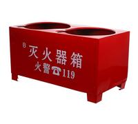 SEWACC Support de Sol pour Extincteur Base Robuste à Usure pour Maison et Entreprise Rack de Rangement Sécurisé et Pratique