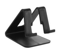 SEWACC Support De TéLéPhone De Bureau AntidéRapant en Plastique avec Trou pour CâBle Charge pour Maison Et Voyage 2.76X2.36X2.64In
