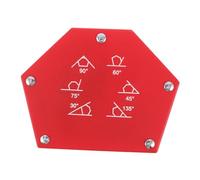SEWACC Support Magnétique de Soudage Multi-angle Outil de Fixation pour Soudeur Positionneur Magnétique pour Alignement Précis et Soudure Compact et Portable pour Atelier et Chantier
