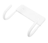 SEWACC Support Mural Blanc pour Planche à Repasser et Fer à Repasser Rangement Mural Compact pour Buanderie Support Robuste pour Accessoires de Repassage Installation Facile