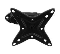 SEWACC Support Mural Optimisation D'espace Pivotant et Inclinable Alliage et Plastique, Capacité 10kg pour Écran LCD de 10 à 27 Pouces pour Bureau et Domicile