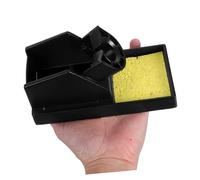 SEWACC Support pour Fer à Souder et Pyrograveur avec Éponge Intégrée pour Nettoyage Protection la Surchauffe Compact et Portable pour Artistes et Artisans